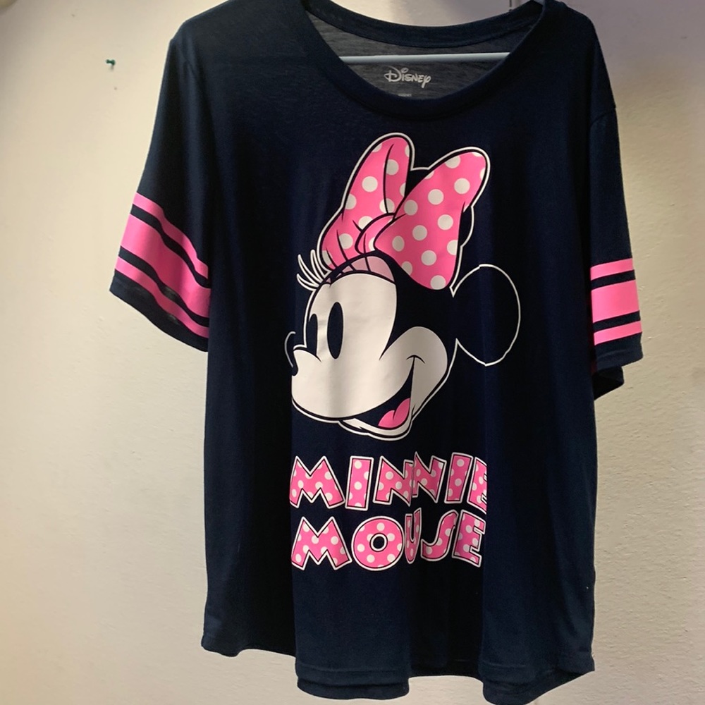 Navy blue 1x Minnie Mouse tshirt never worn